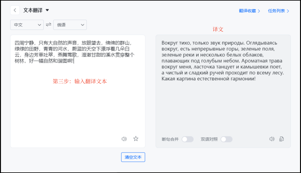 怎么用有道直接显示翻译？